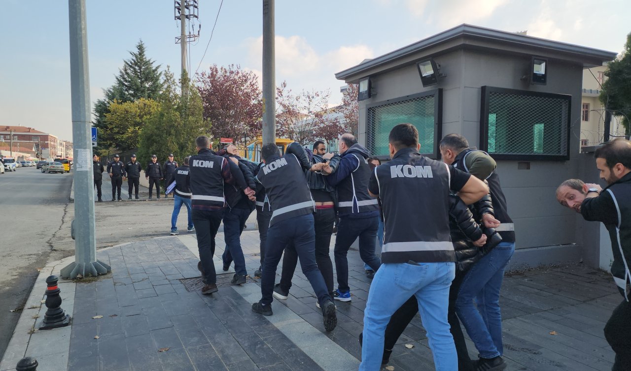  İşletmelerden haraç aldıkları iddia edilen 5 şüpheli tutuklandı