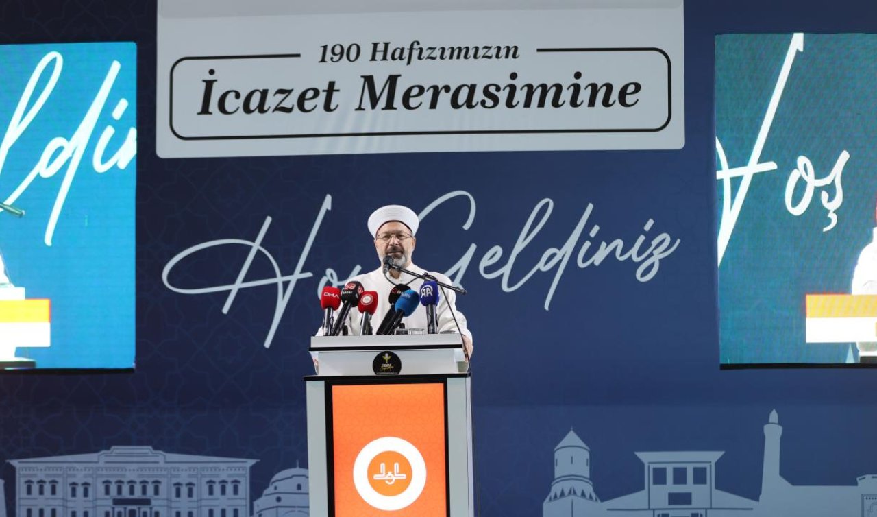 Diyanet İşleri Başkanı Erbaş: Kudüs’te kan akıyor katliam yapılıyor
