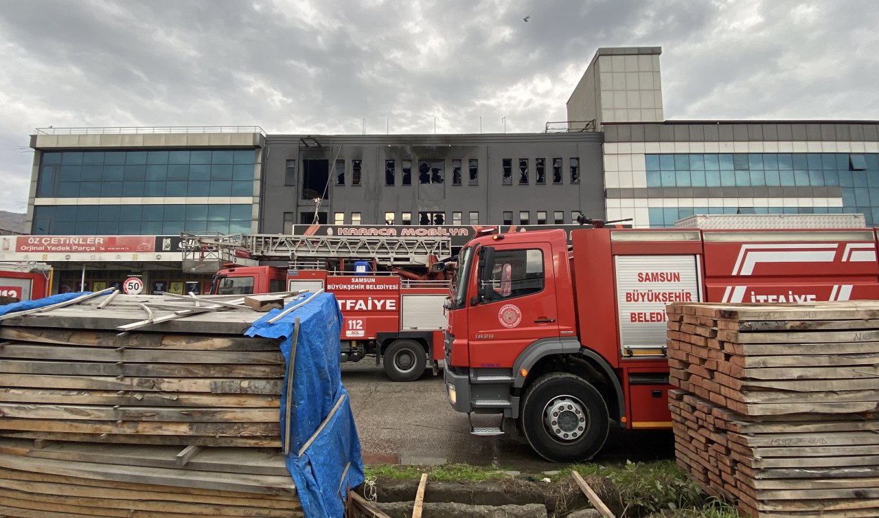  Mobilya imalathanesinde 1 yılda 3’üncü yangın
