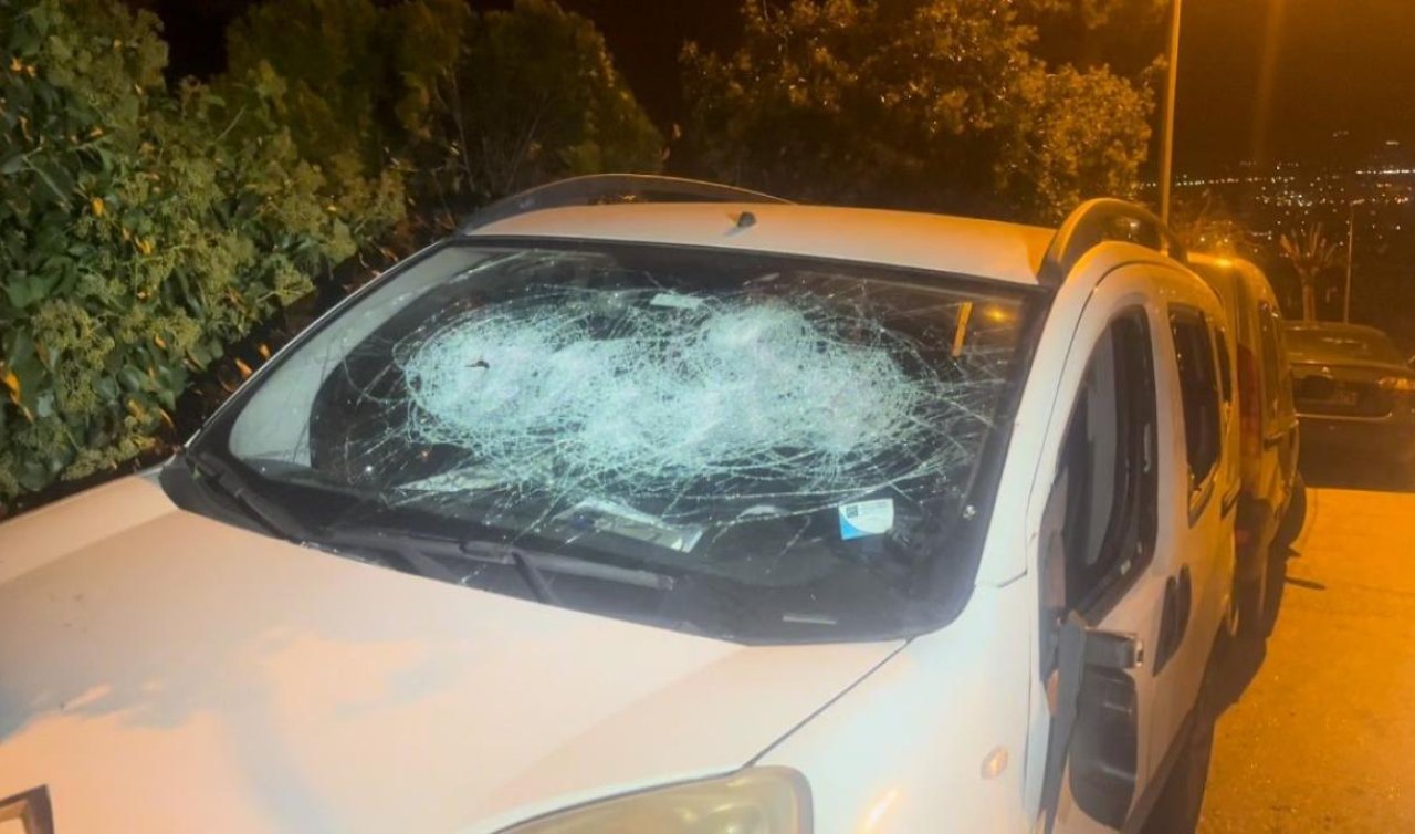  Sinirlendiği alt komşusunun otomobilini parçaladı