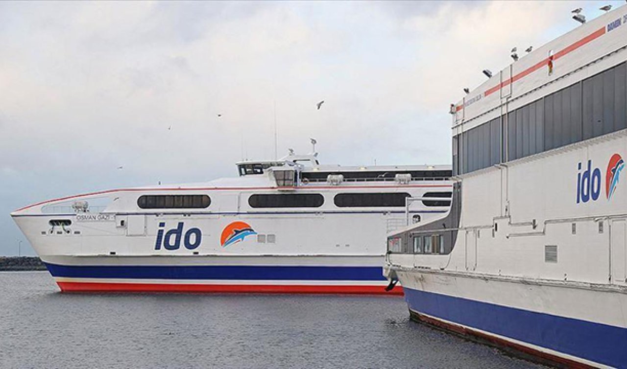  Deniz ulaşımında çok sayıda sefer iptal oldu