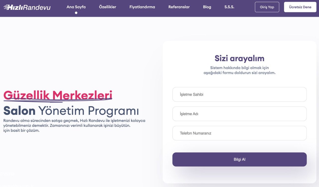 Kuaför Yazılımı & Güzellik Salonu Programı
