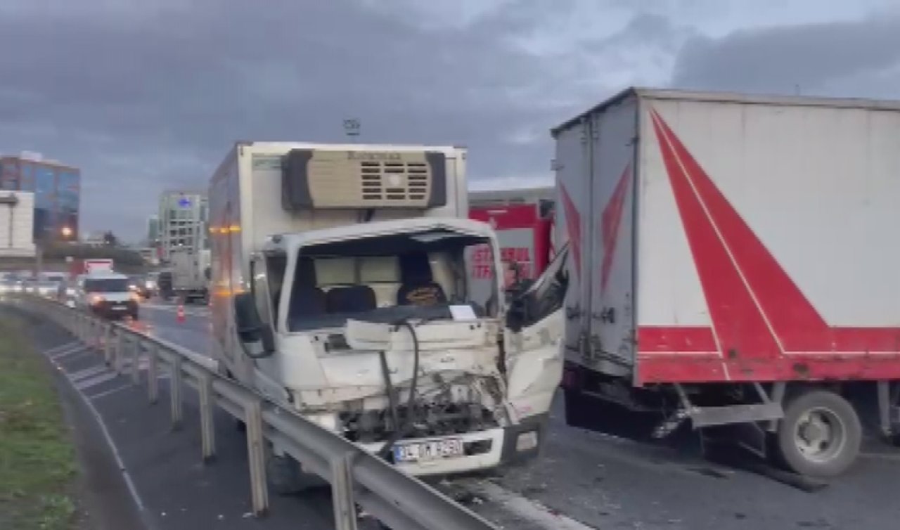 TEM Otoyolu’nda zincirleme trafik kazası; 1 yaralı