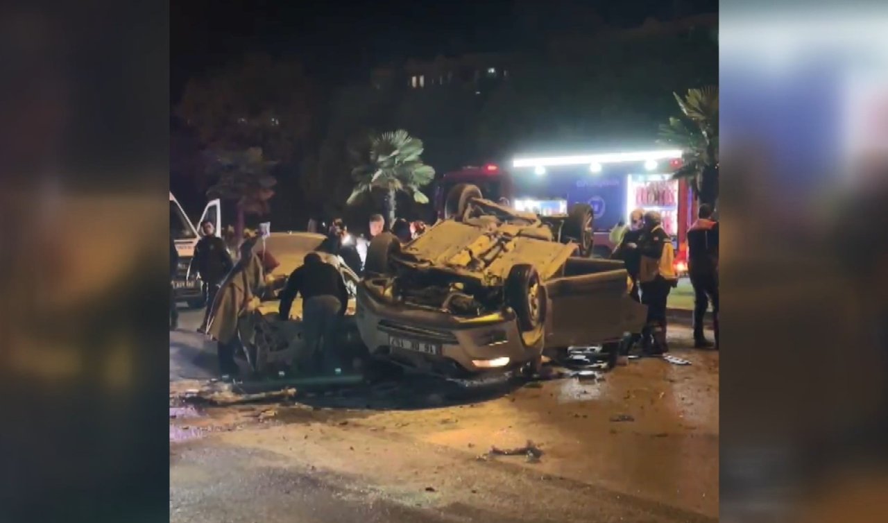 17 yaşındaki sürücünün kullandığı otomobil, 2 otomobile çarptı: 1 ölü 3 yaralı