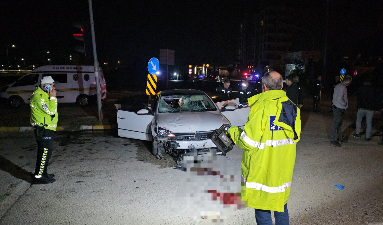 Alkollü uzman çavuşun kullandığı otomobilin çarptığı polis şehit oldu