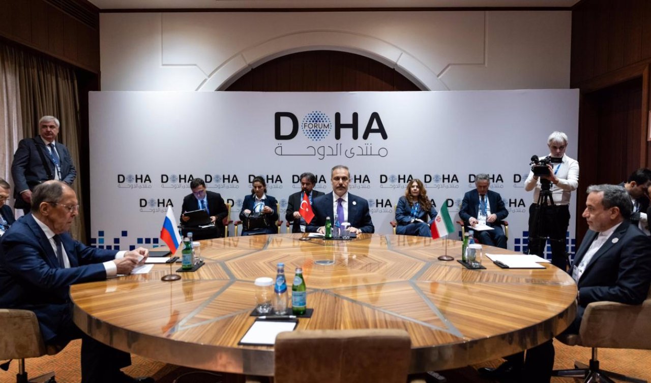 Dışişleri Bakanı Fidan Rus ve İranlı mevkidaşlarıyla görüştü