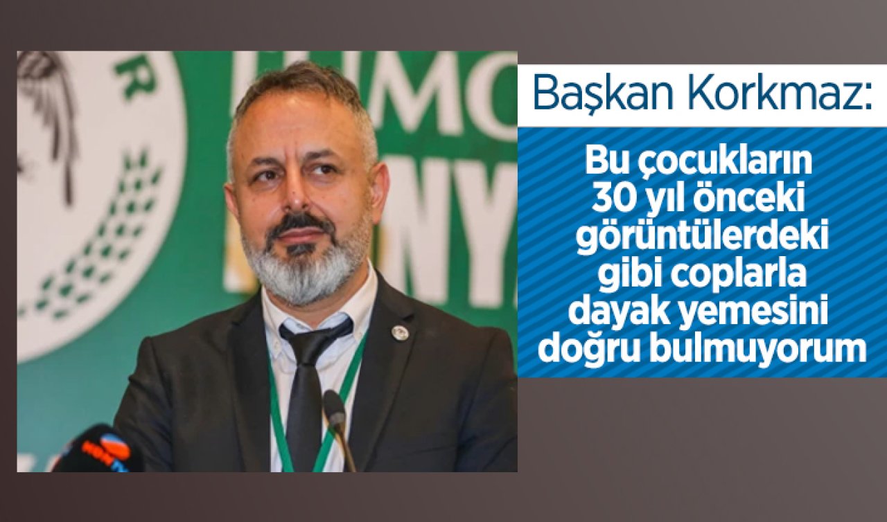 Konyaspor-Antalyaspor maçında çıkan arbede sonrası Başkan Korkmaz’dan açıklama! 