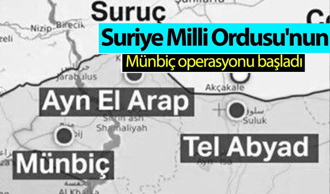  Münbiç PKK/YPG teröründen temizleniyor