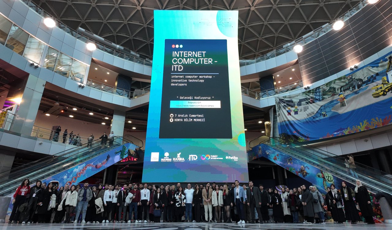Konya Bilim Merkezi’nde “Internet Computer ve Smart Contract Yazma” eğitimi düzenlendi