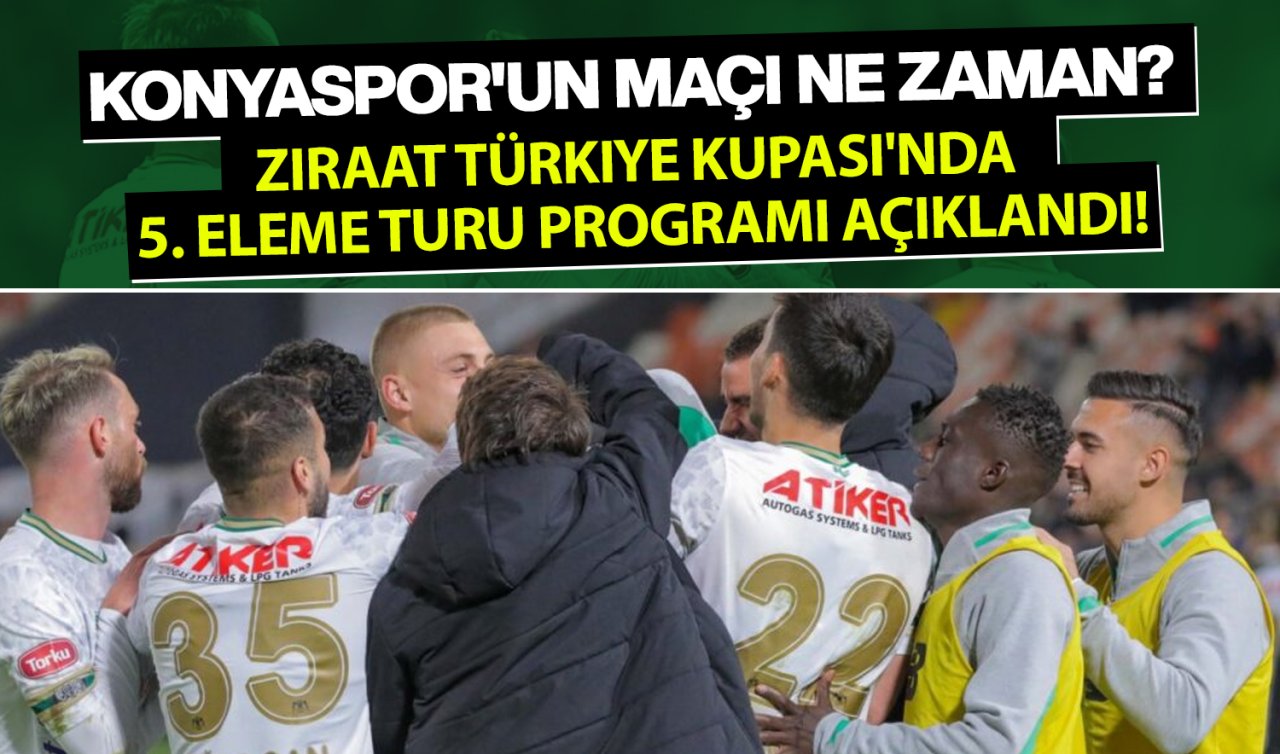 Ziraat Türkiye Kupası’nda 5. eleme turu programı açıklandı! 