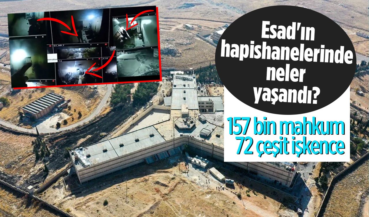  Esad’ın hapishanelerinde neler yaşandı? 157 bin mahkum, 72 çeşit işkence
