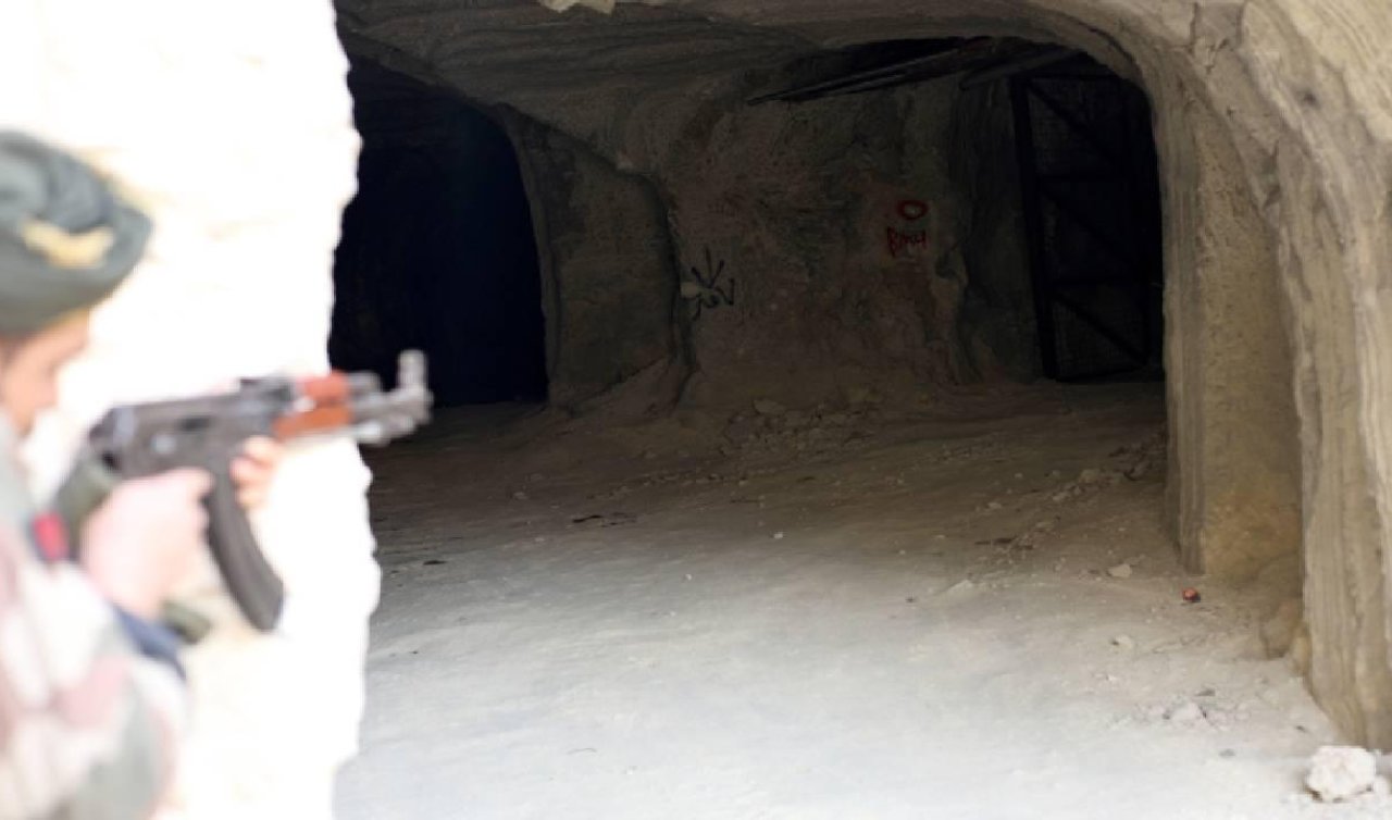 Münbiç’te teröristlerin devasa tünel ağı bulundu