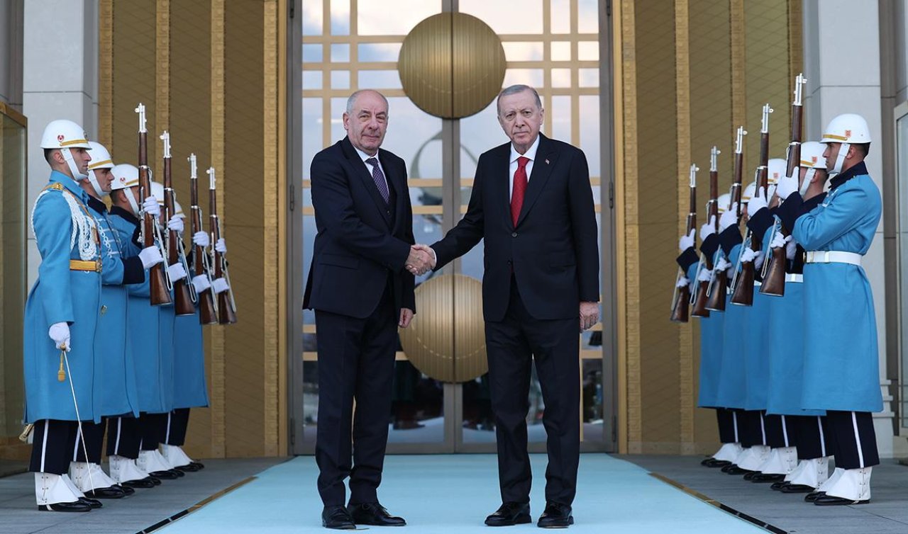 Cumhurbaşkanı Erdoğan Sulyok ve Orban ile bir araya geldi
