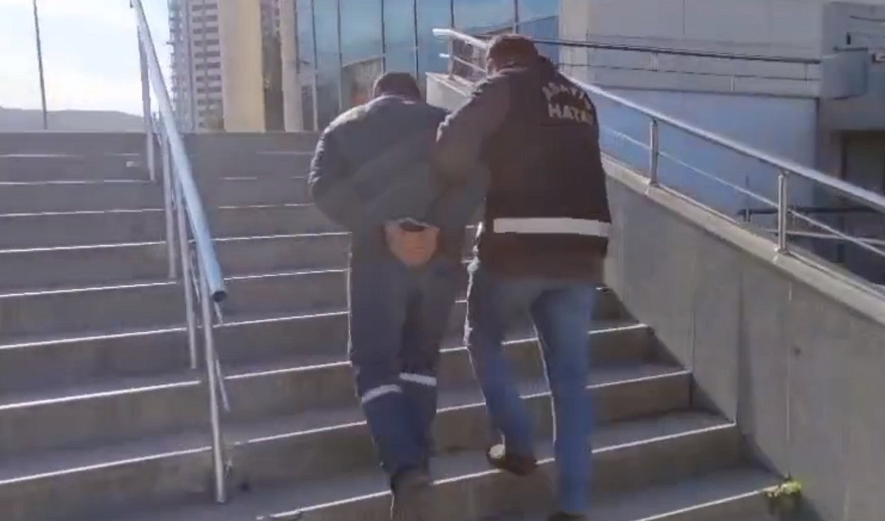  Hapis cezası ile aranan şahıs Arsuz’da yakalandı