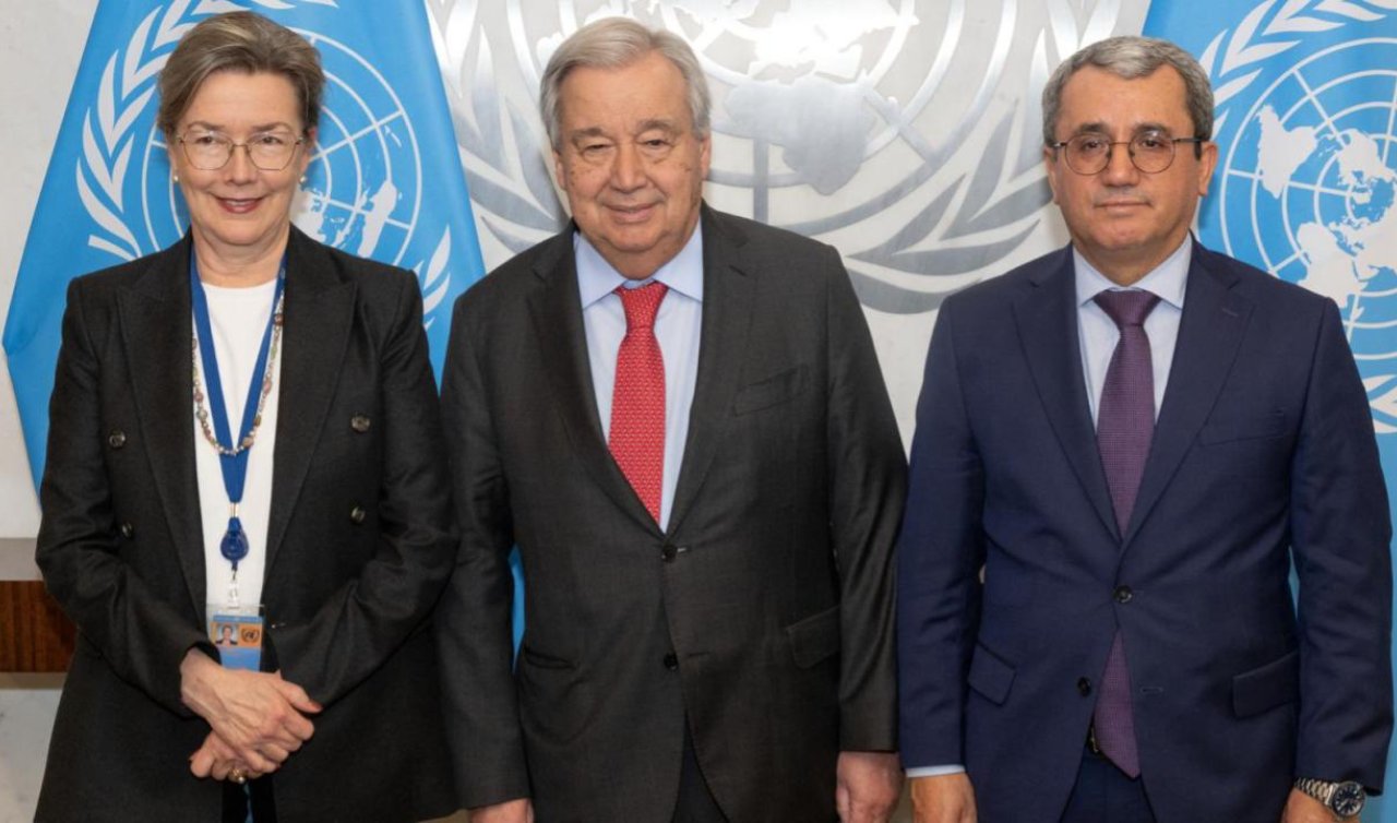  BM Daimi Temsilcisi Yıldız Guterres’le görüştü