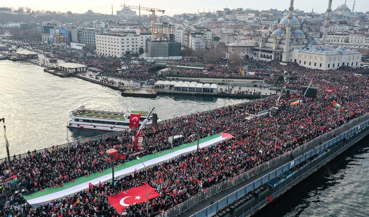  2025’in ilk gününde İstanbul’da büyük yürüyüş
