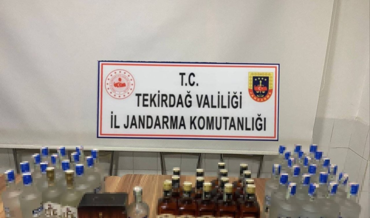 Kaçak alkollü içki ve uyuşturucu madde ele geçirildi