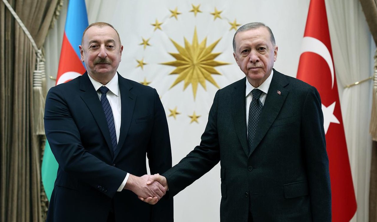 Cumhurbaşkanı Erdoğan Aliyev ile görüştü