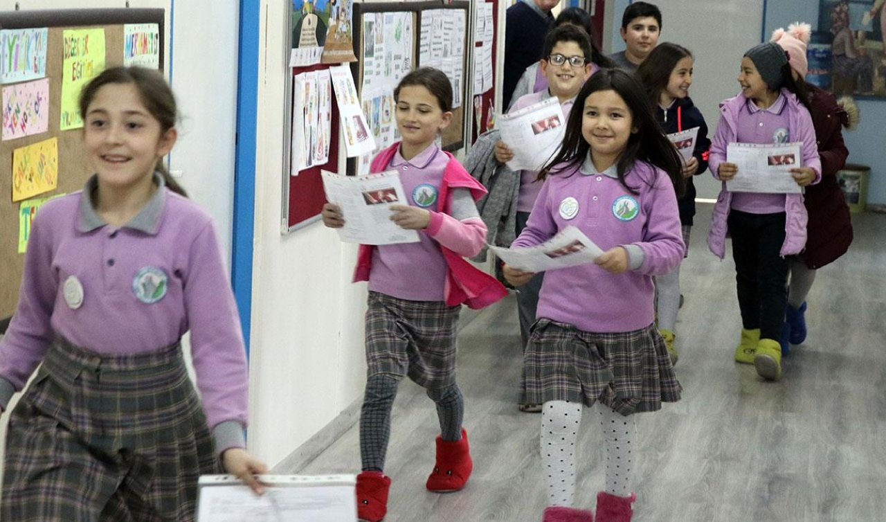 Yarıyıl tatili için “karne zili’’ bugün çalacak