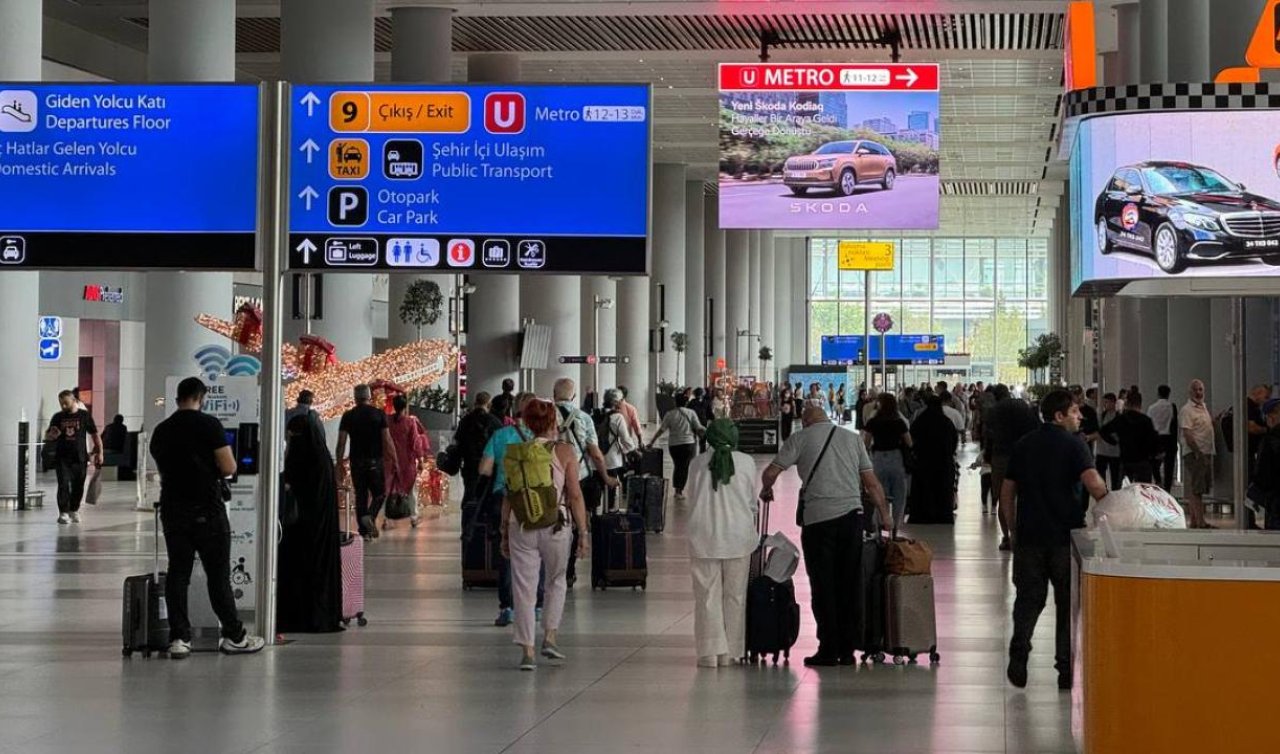 İstanbul havalimanları yolcu sayısını artırdı
