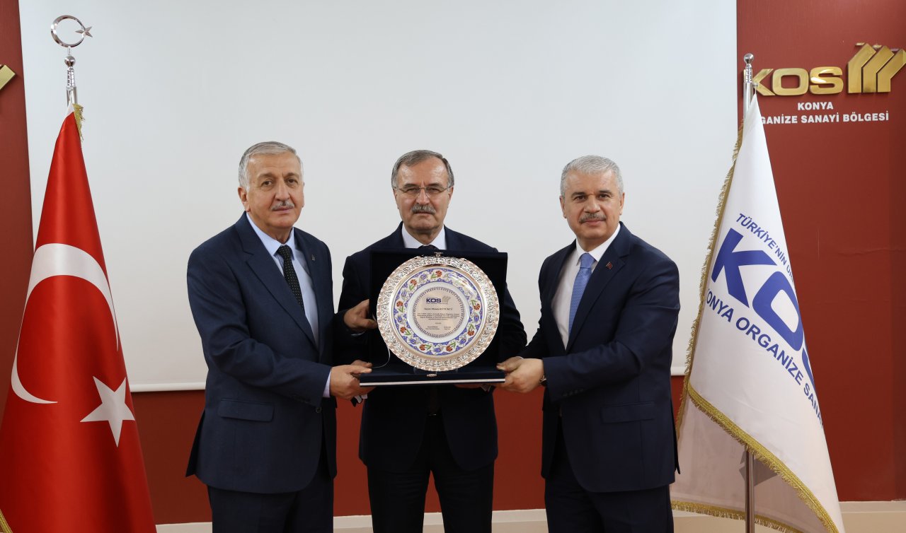 KOS’ta görev değişimi: Başkan Kütükcü görevi Büyükeğen’e devretti