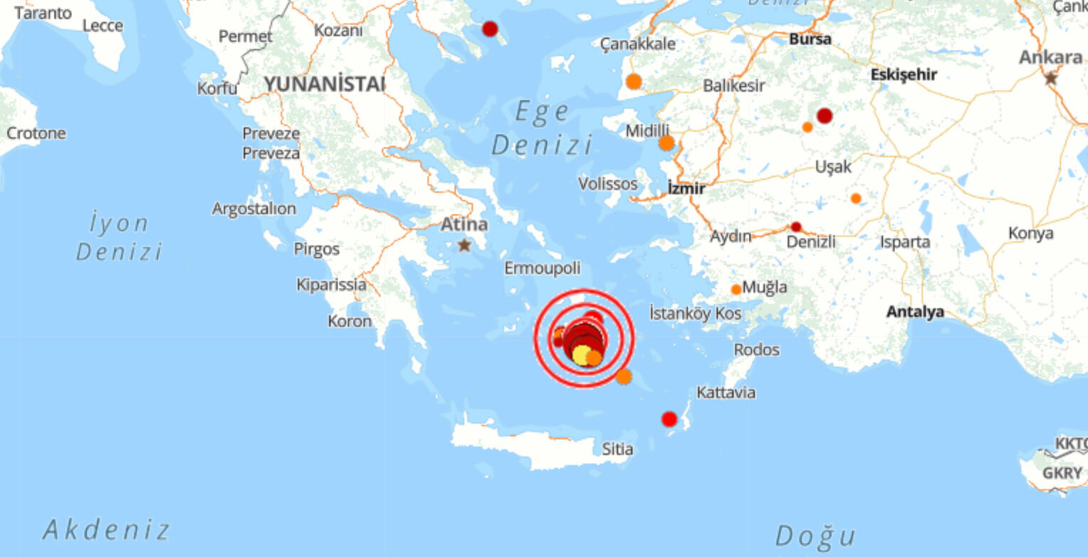 SANTORİNİ YANARDAĞI NEREDE