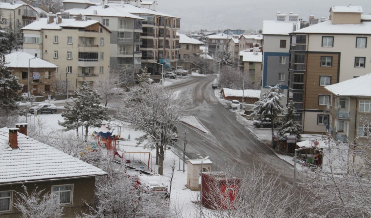 Beyşehir beyaza büründü! 