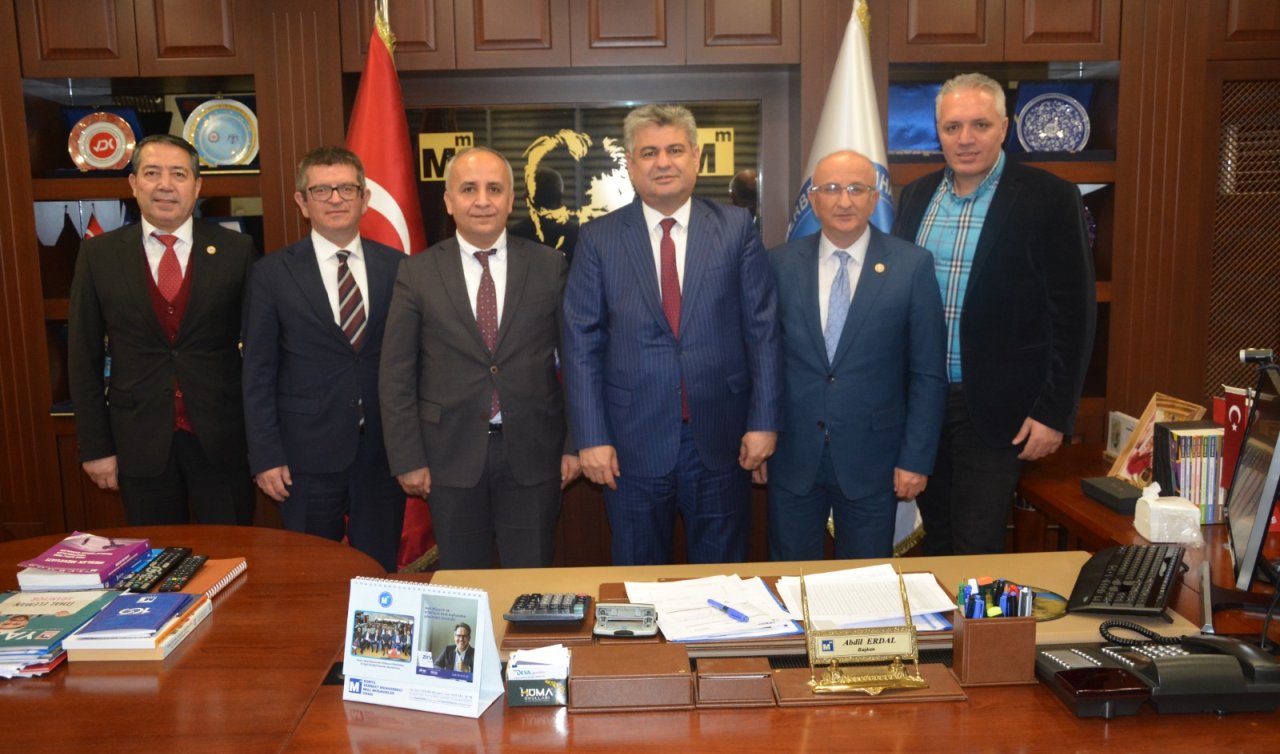  TÜİK’ten Konya SMMMO’ya ziyaret