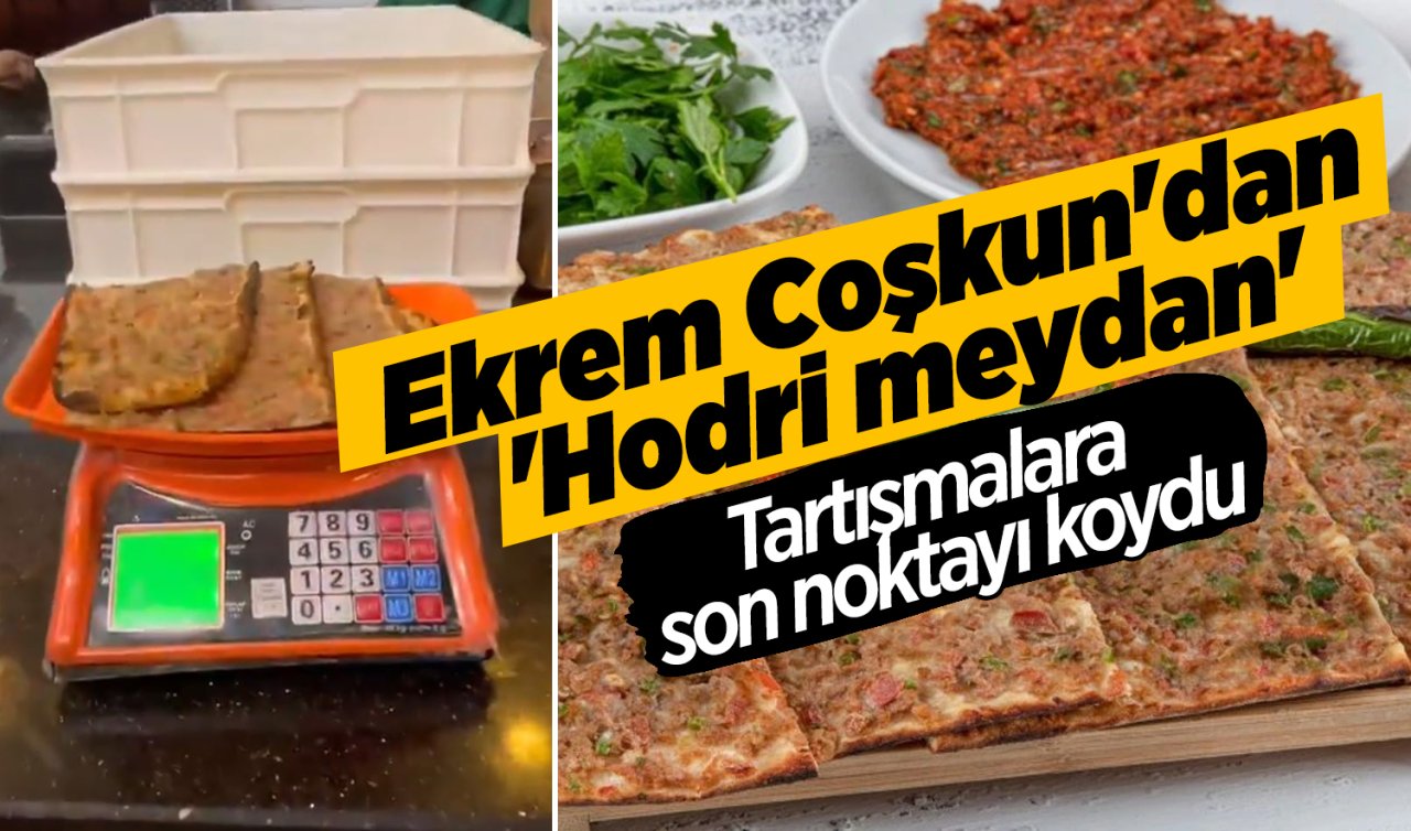  Ekrem Coşkun’dan “Hodri meydan’’: Tartışmalara son noktayı koydu