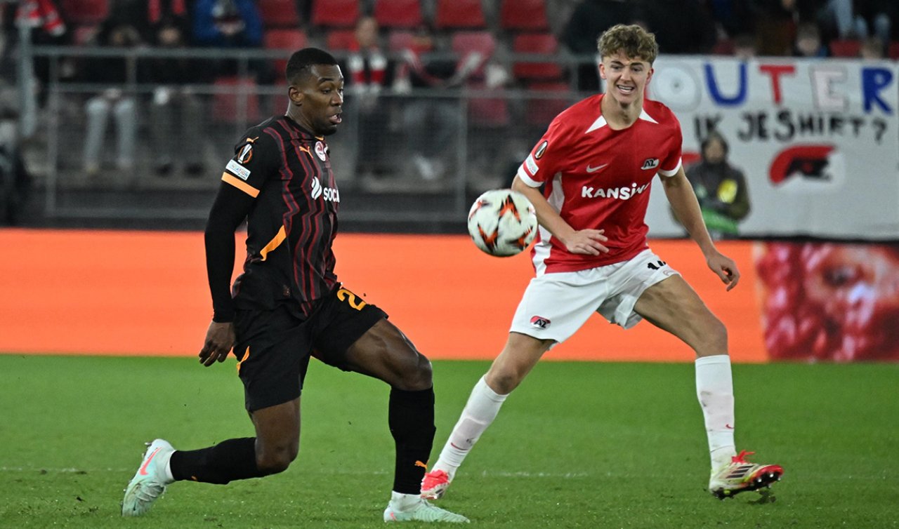  Galatasaray, AZ Alkmaar deplasmanında mağlup oldu