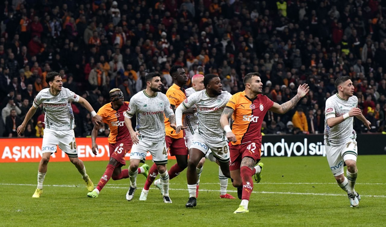  Galatasaray kupada Konyaspor’u ağırlayacak