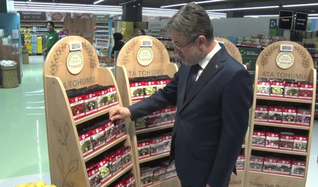 Tescillenen ata tohumları Tarım Kredi marketlerinde satışa sunuldu
