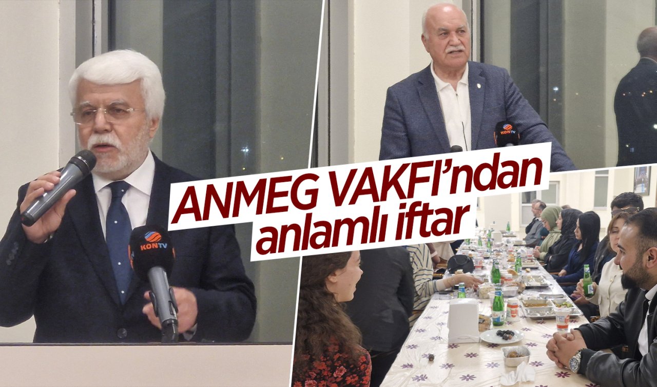 ANMEG VAKFI’ndan anlamlı iftar 
