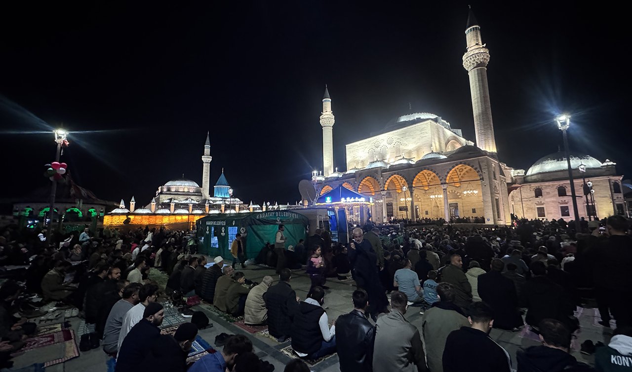 Konya’da Kadir Gecesi idrak edildi
