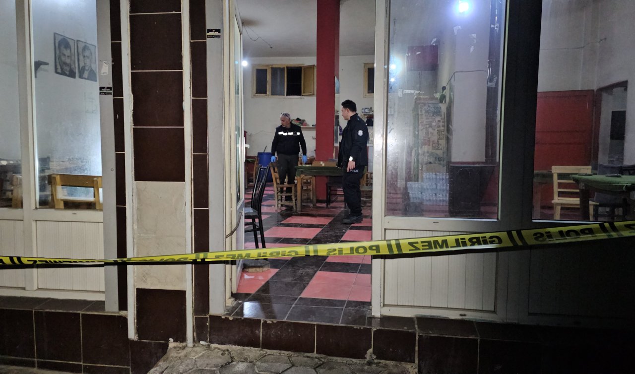 17 yaşındaki çocuk kahvehaneyi basıp, 2 kişiyi tabancayla öldürdü