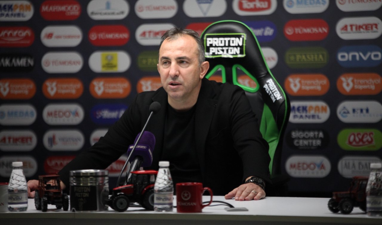 Konyaspor Teknik Direktörü Recep Uçar: Taraftarımıza bayram hediyesi 