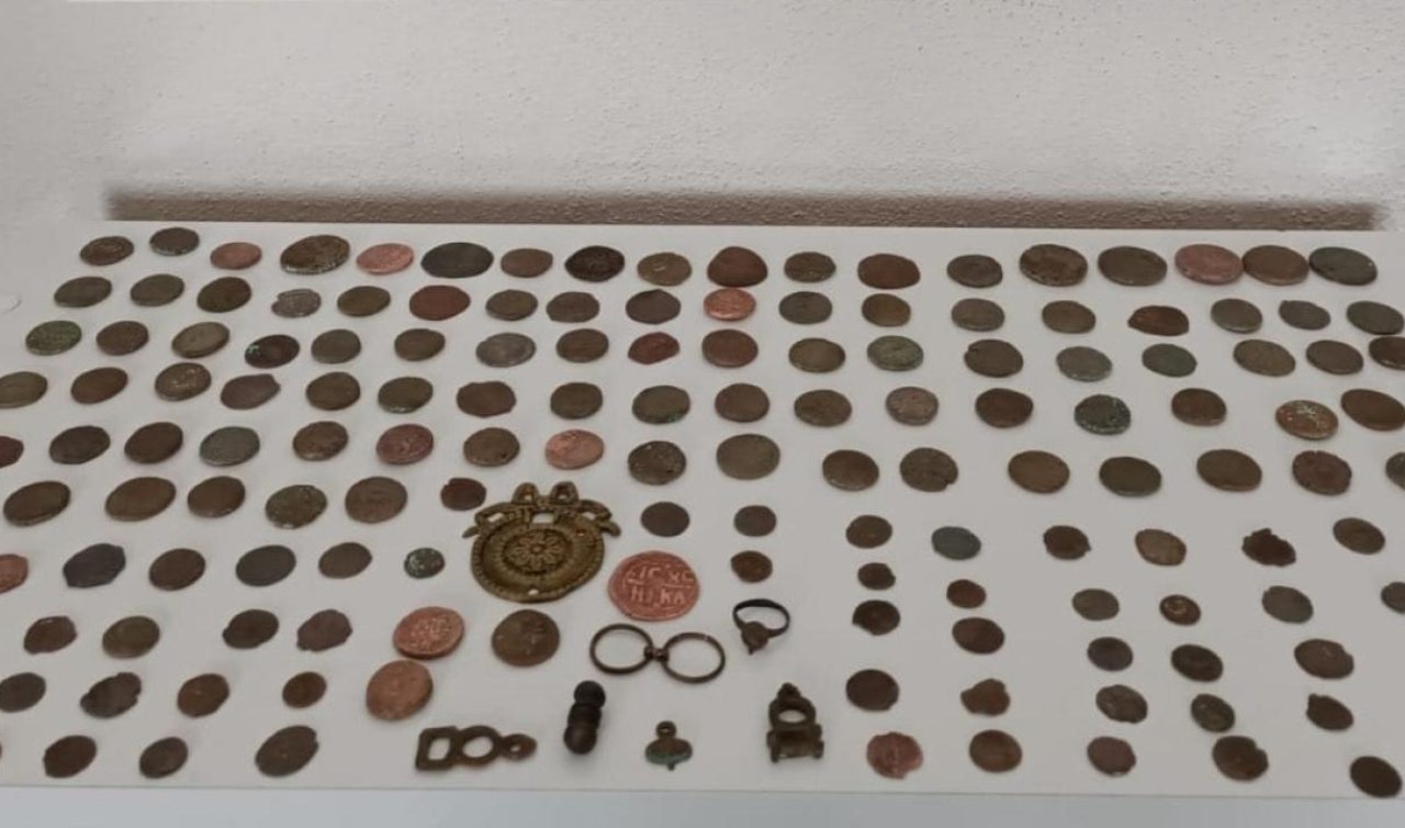 Tarihi Eser Operasyonu: 184 Sikke Ele Geçirildi!