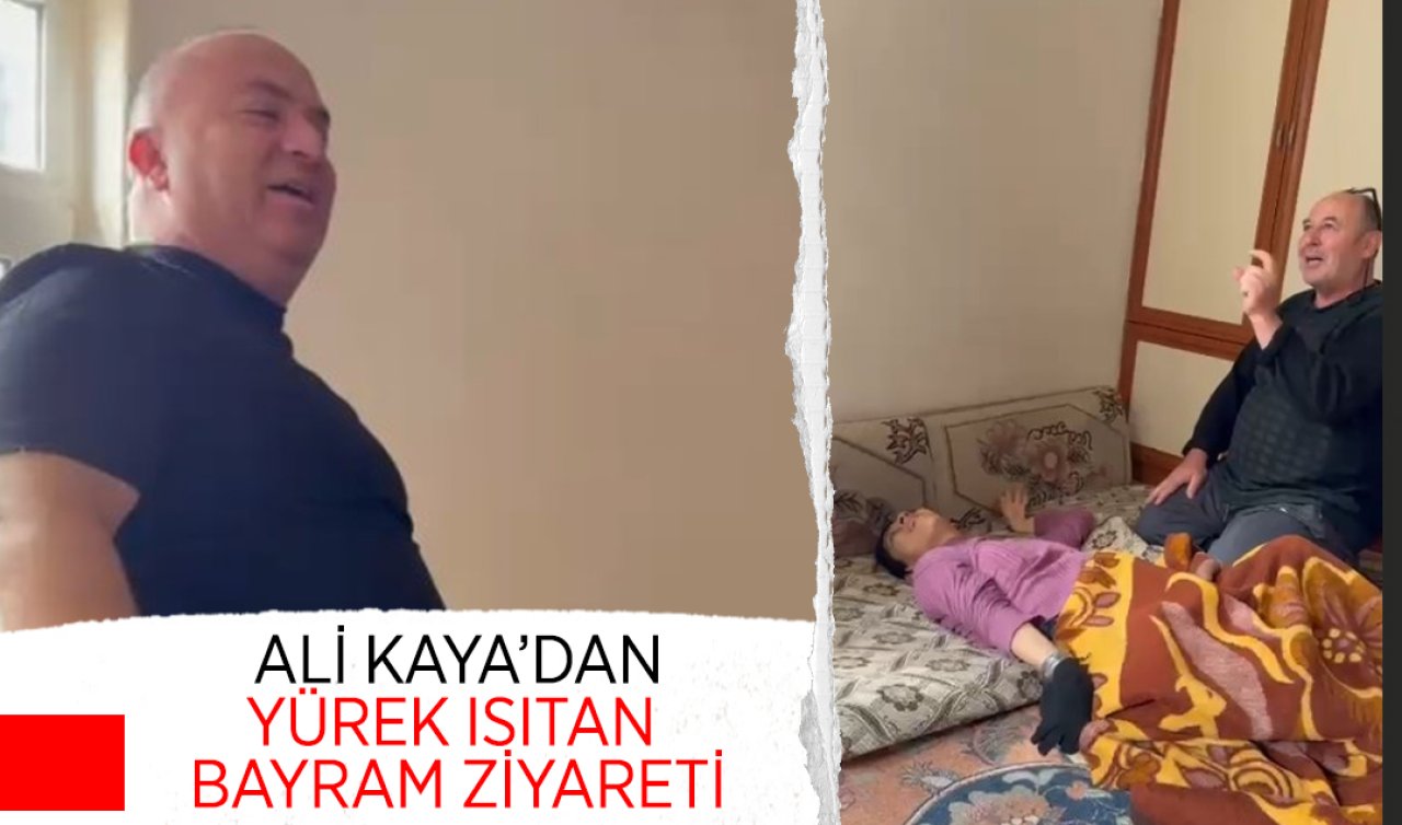 Ali Kaya’dan yürek ısıtan bayram ziyareti
