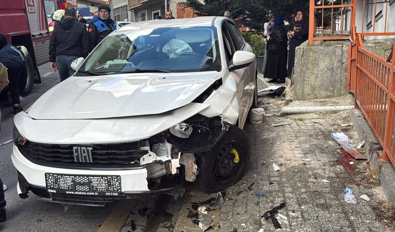 Otomobilin çarptığı kadının bacağı koptu; hastanede hayatını kaybetti