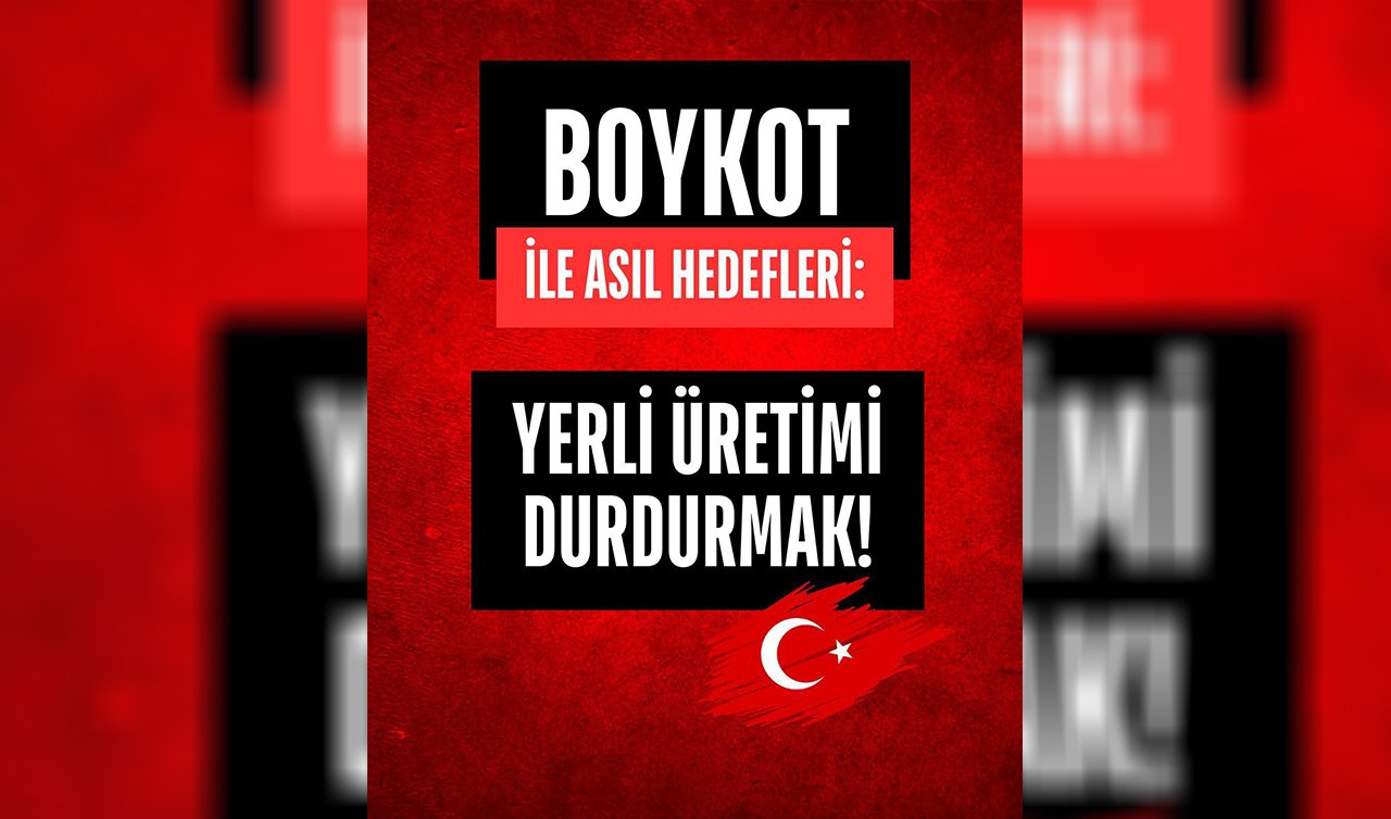 Bakan Yerlikaya: Bu çağrı, ekonomik bağımsızlığımıza yönelik bir sabotajdır