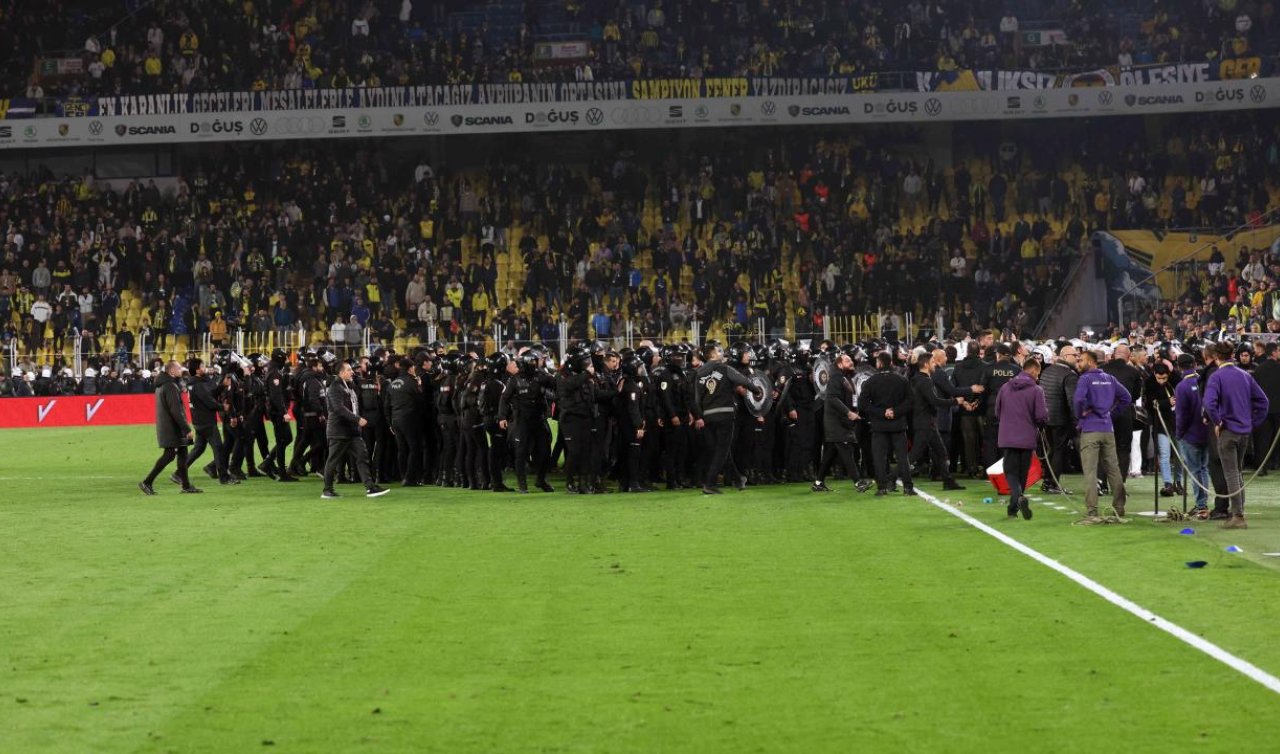 Derbide taşkınlık yapan 43 kişi hakkında işlem başlatıldı