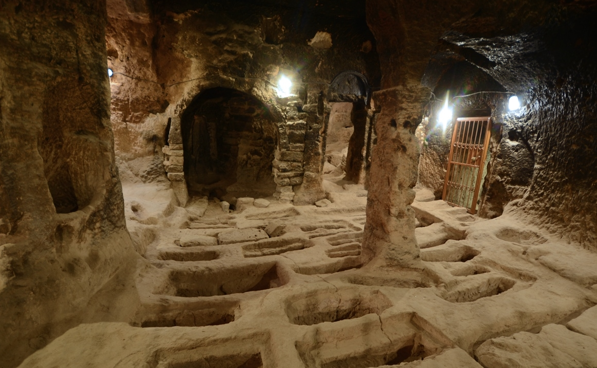 Saratlı Kırkgöz Yeraltı Şehri