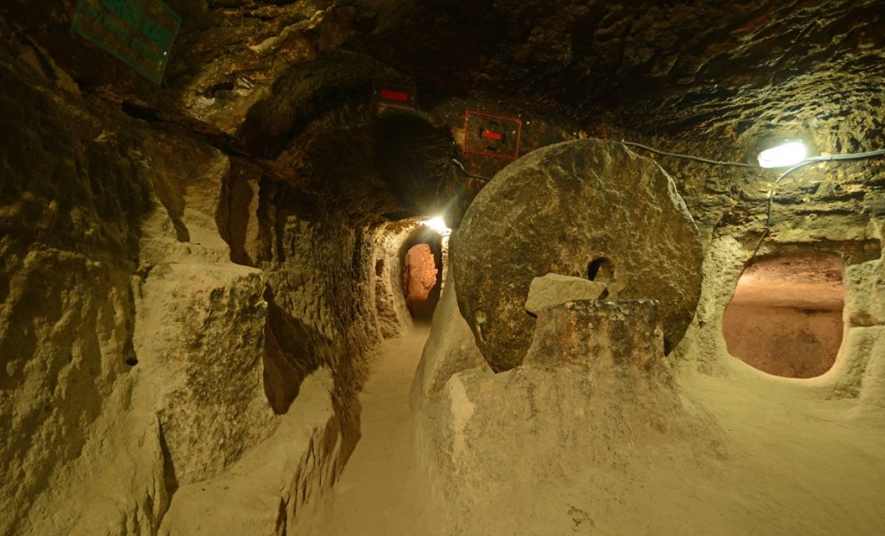 Saratlı Kırkgöz Yeraltı Şehri