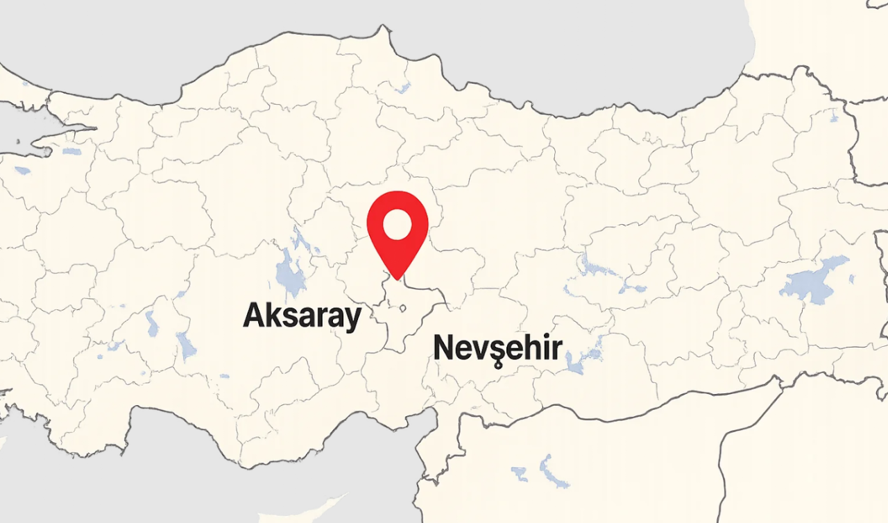  Nevşehir ve Aksaray arasında bulunuyor! Yerin 7 kat altında, tam 40 odası var