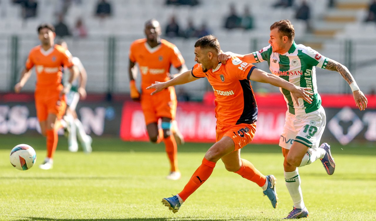  Konyaspor ile Başakşehir tatlı rekabette