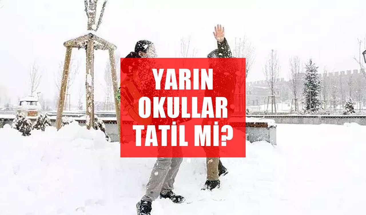 YARIN OKULLAR TATİL Mİ? 8 Nisan Salı okul var mı, yok mu?