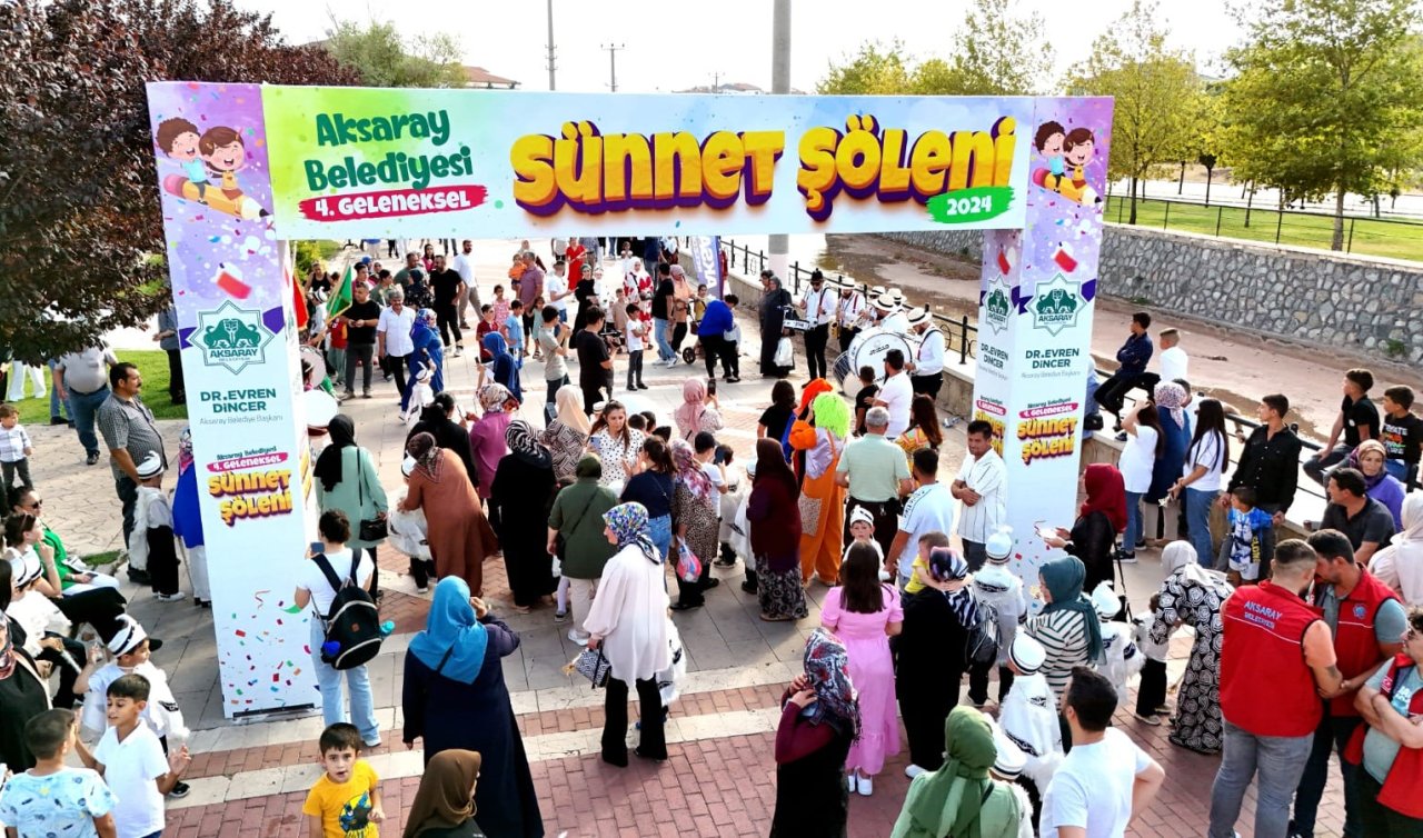 Aksaray’da geleneksel sünnet şöleni başlıyor! Yarışmalar ve sürpriz hediyeler var