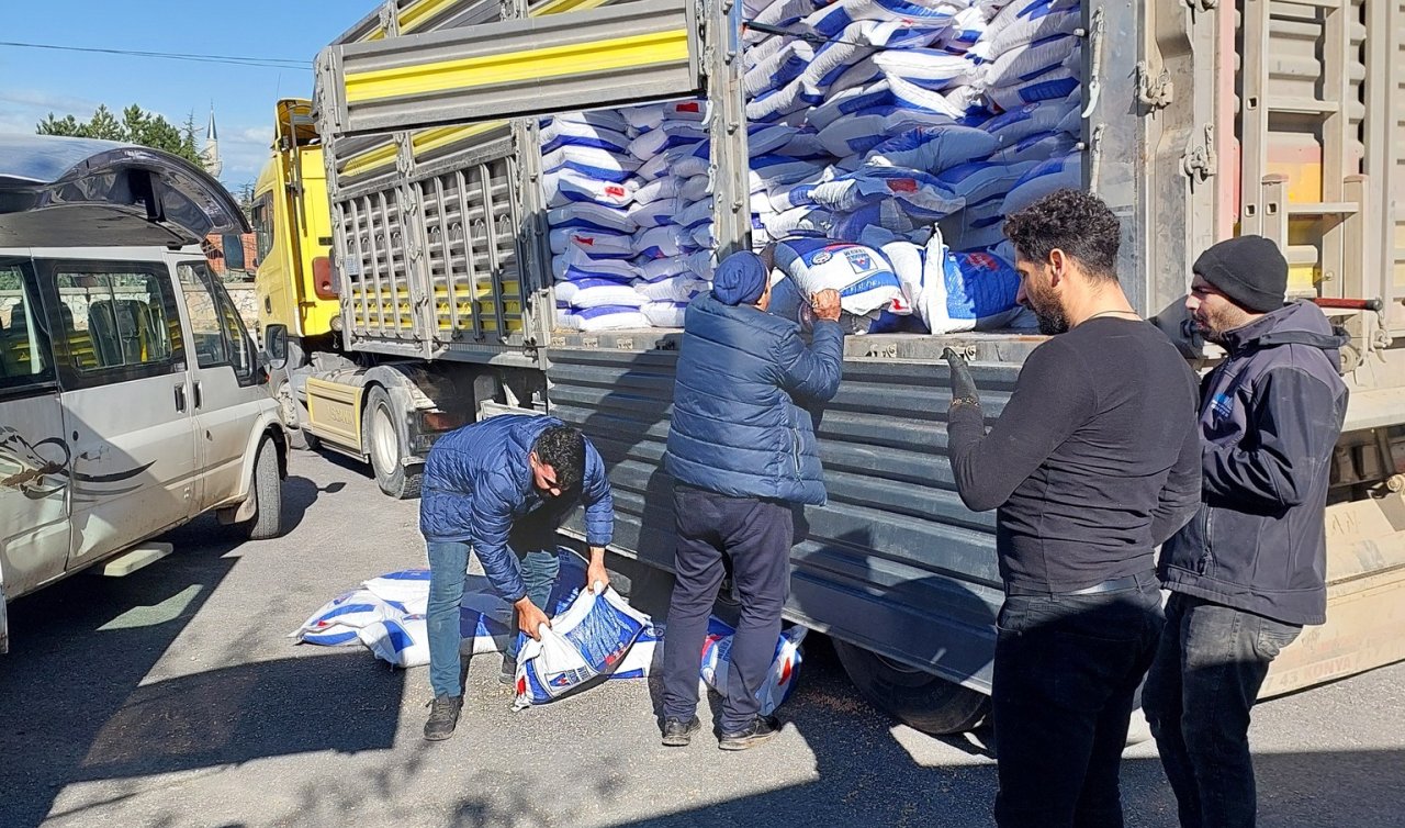 Konya’nın Bu İlçesinde 27 Ton Tohum Dağıtıldı! Üreticilere Yüzde 50 hibeli destek sağlandı
