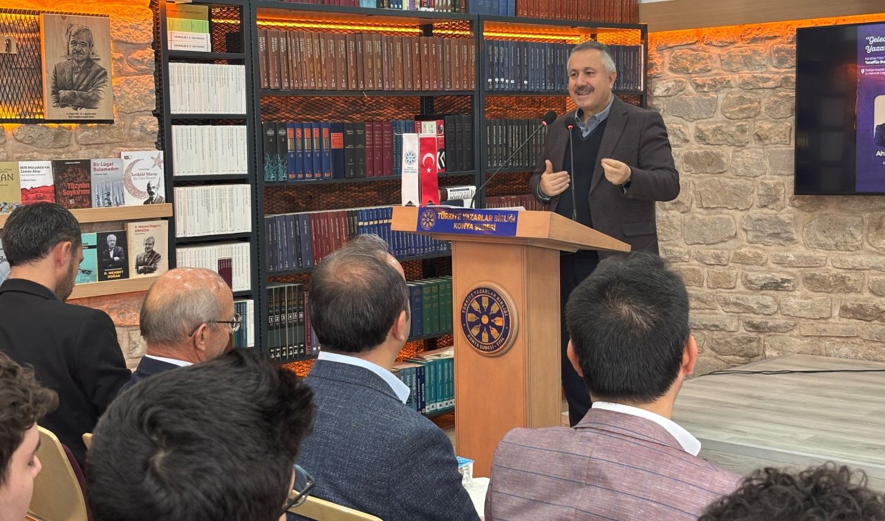 Geleceğin yazarları Konya’da yazarlarla buluşuyor