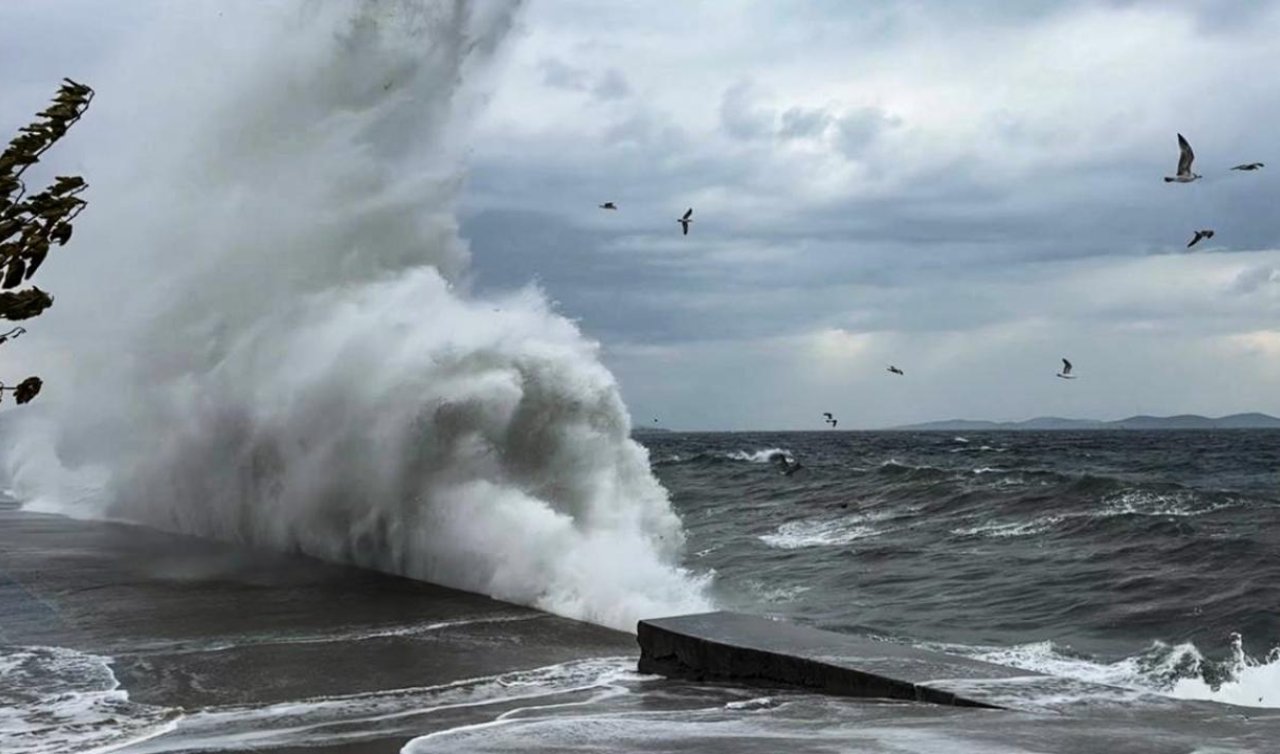 Meteoroloji’den denizlerde fırtına uyarısı